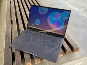 Galaxy Book S Garden Background