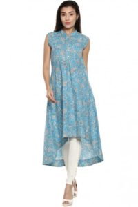 Soch Light Blue Kurti